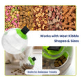 Load image into Gallery viewer, PawsPik® 3-in-1 Multi-Purpose Treat, Feed & Lick Station Dog Feeder, Black, Small
