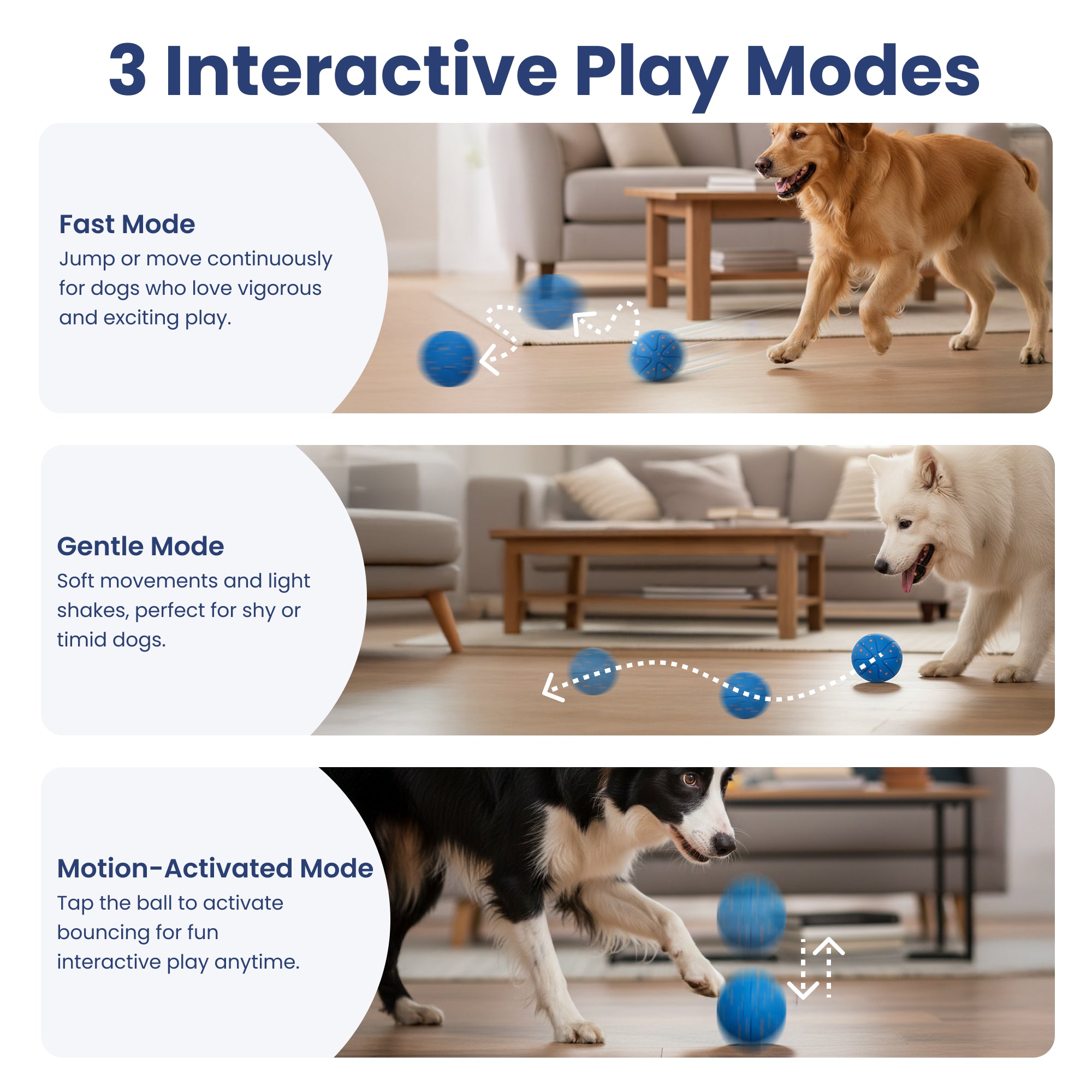 PawsPik® Smart Bounce Interactive Dog Toy