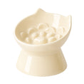 Load image into Gallery viewer, PawsPik® Lynx Ceramic Raised Slow Feeder Cat Bowl
