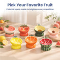 Load image into Gallery viewer, PawsPik® Fresh Picks Holiday Collection Elevated Ceramic Cat Bowl, Avocado, 8-oz
