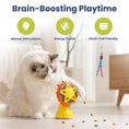 Load image into Gallery viewer, PawsPik® Interactive Spinning Wheel Snack Feeder & Teaser Kitten Toy
