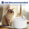 Load image into Gallery viewer, PawsPik® Serenity Faucet Ceramic Cat Fountain

