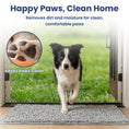 Load image into Gallery viewer, PawsPik® Super Absorbent Microfiber Dog Doormat, Gray
