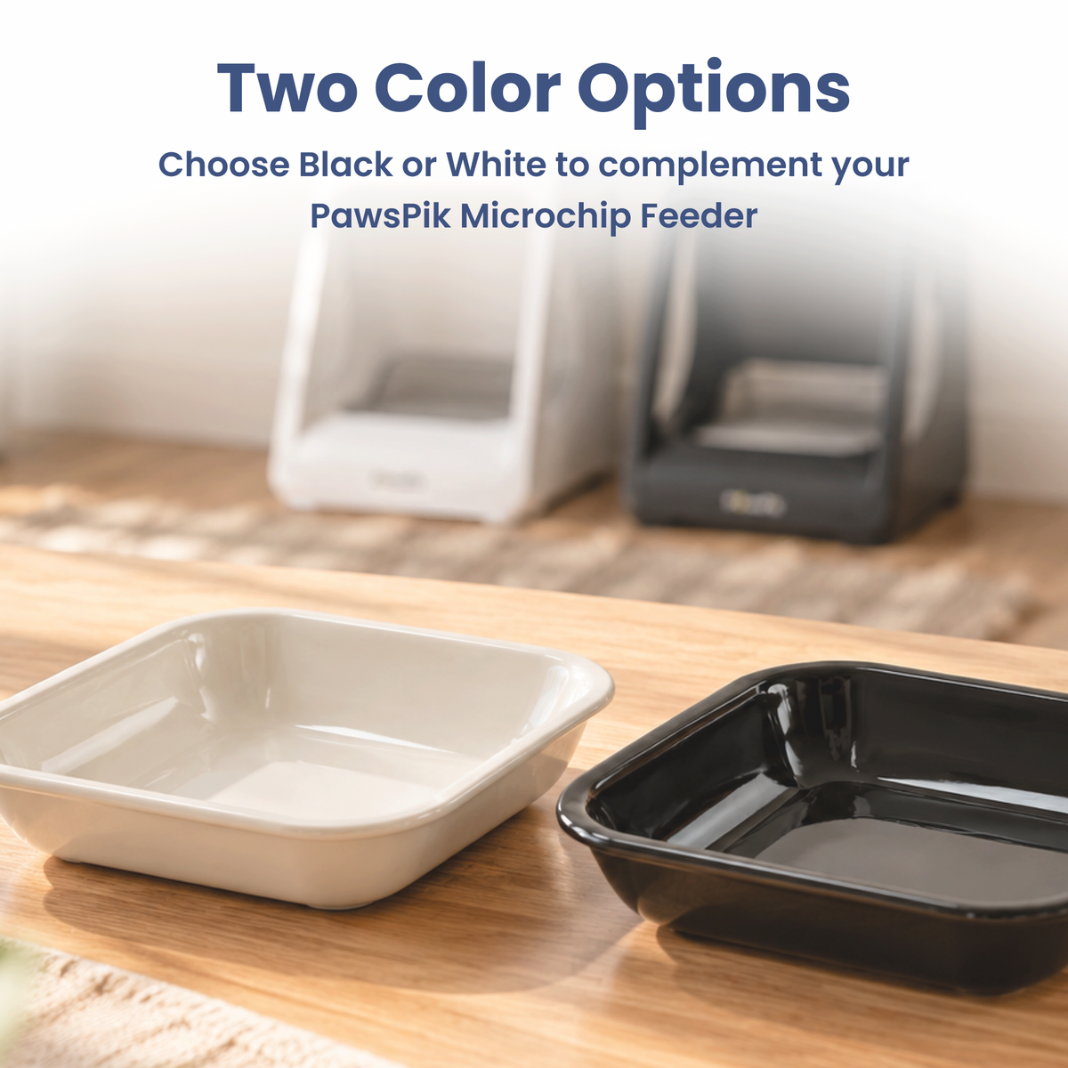 PawsPik® Ceramic Bowl Insert for Automatic Microchip RFID Pet Feeder