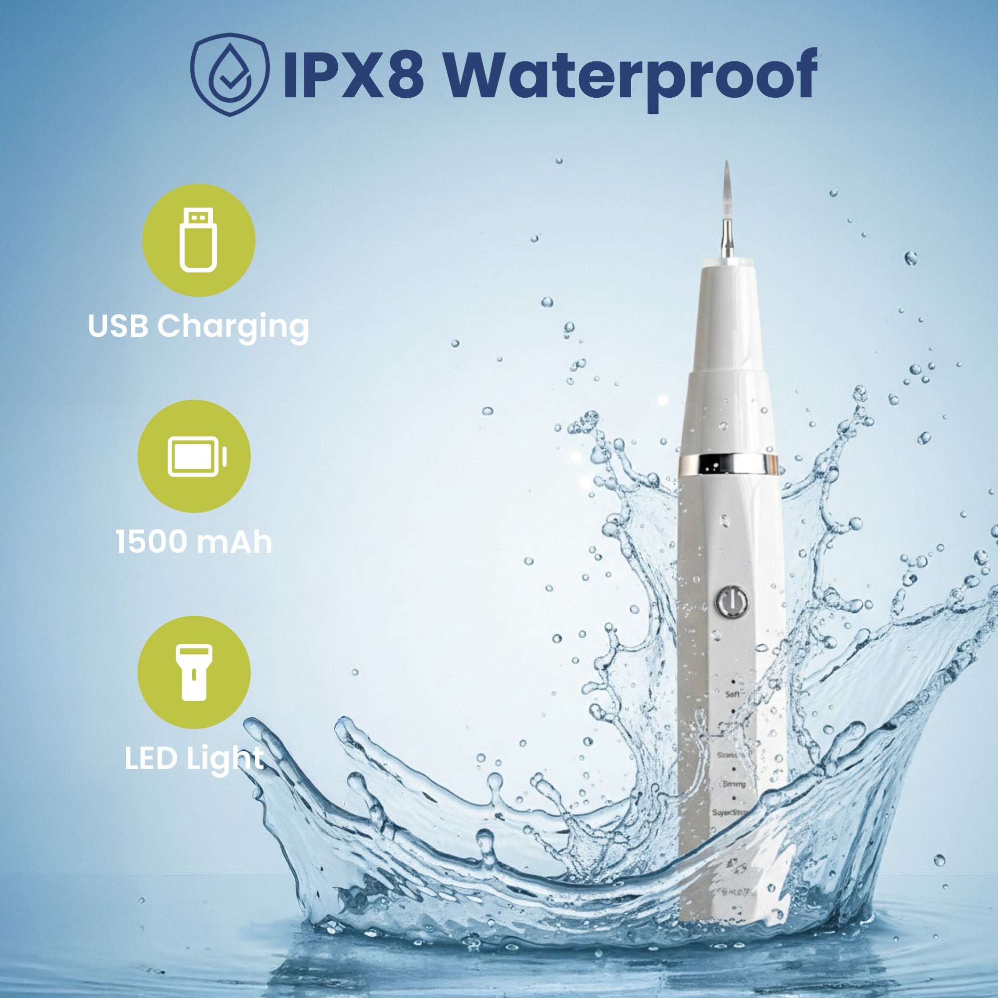 PawsPik® Ultrasonic Teeth Cleaner Dog Dental Kit