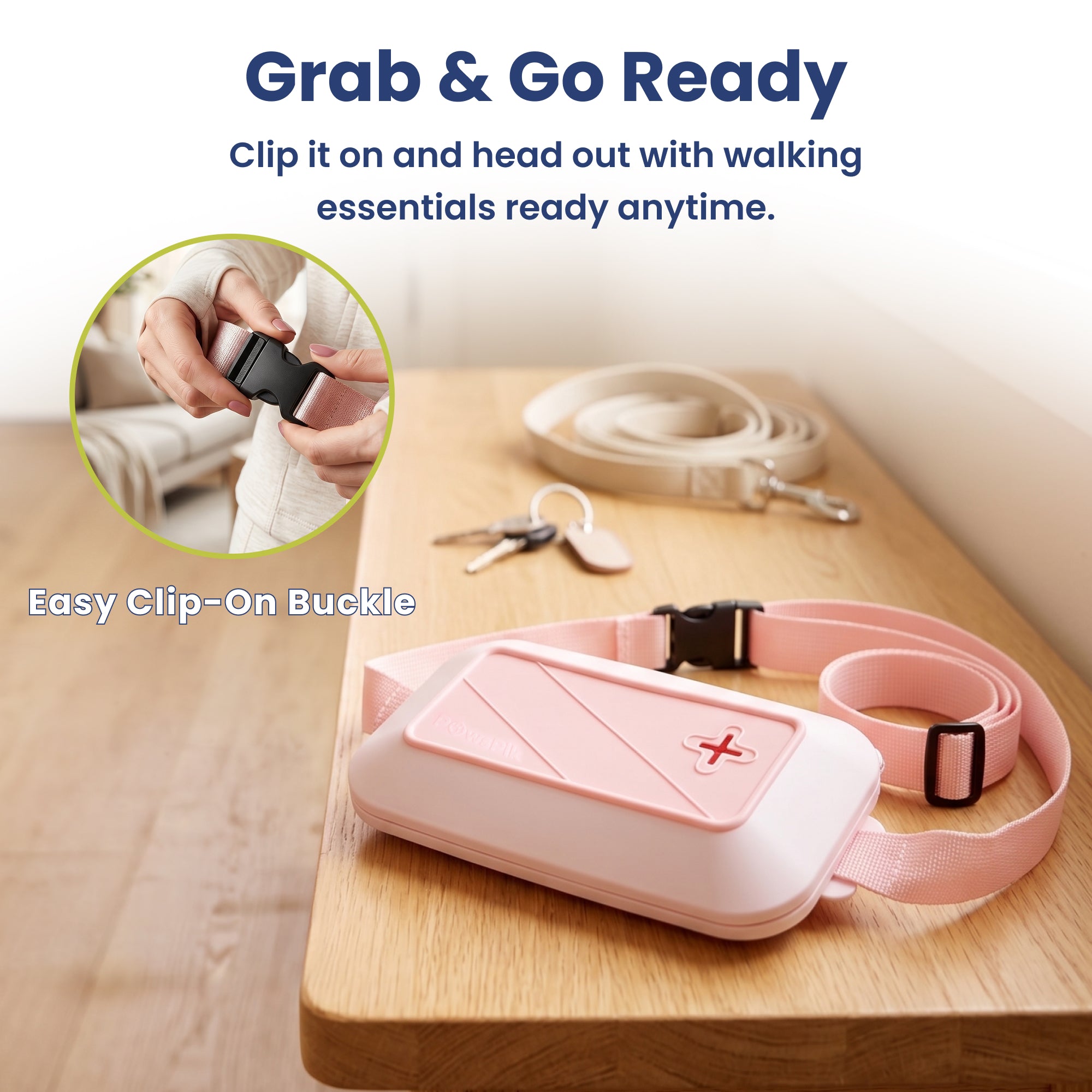 PawsPik® Adjustable Silicone Multi-Function Dog & Cat Treat Pouch