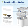 Load image into Gallery viewer, PawsPik® NOVA-01 Wireless Waterpower Separation Rechargeable Dog & Cat Water Fountain
