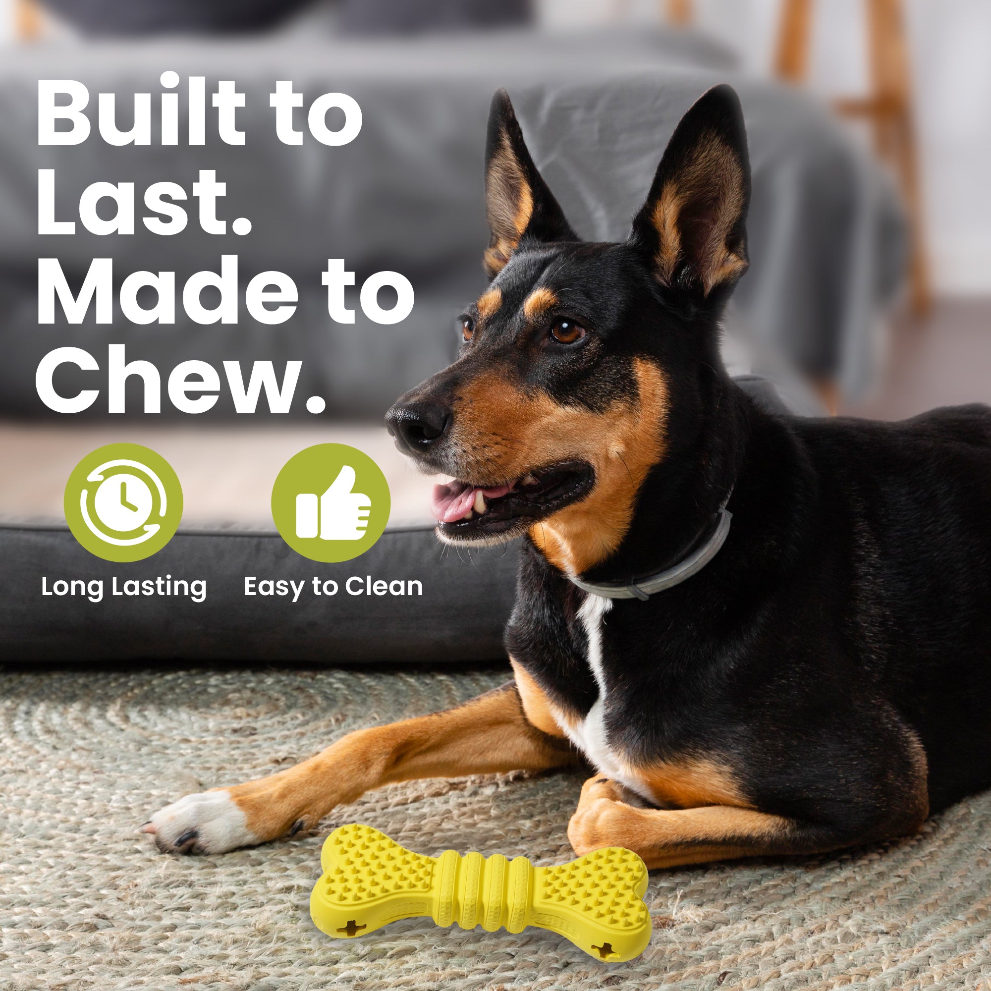 PawsPik® Bone Treat Dispensing Enrichment Dog Chew Toy