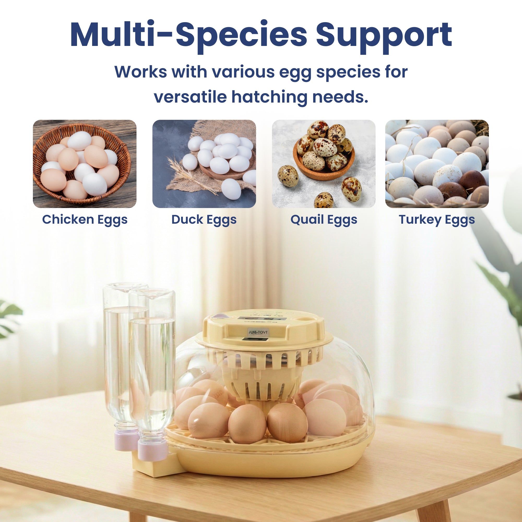PawsPik® Automatic 12 Egg Smart Incubator