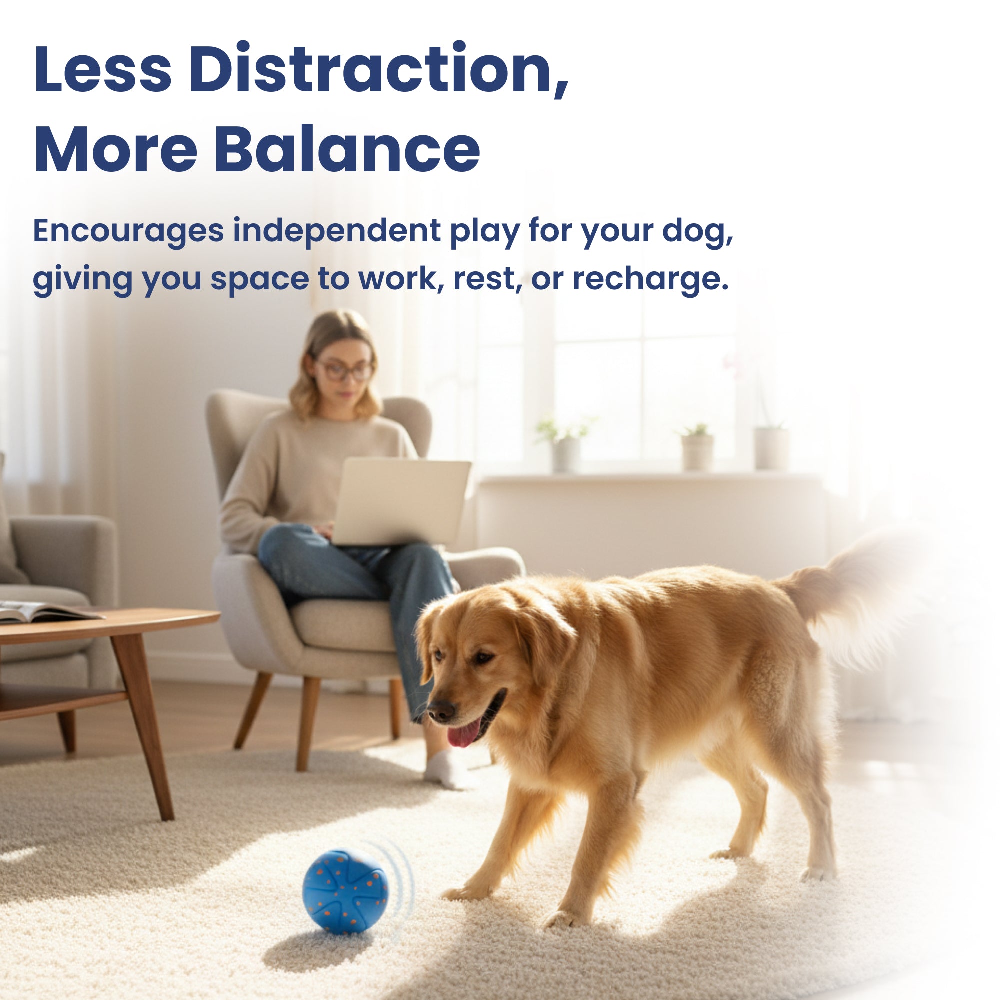 PawsPik® Smart Bounce Interactive Dog Toy
