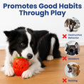 Load image into Gallery viewer, PawsPik® Strawberry Treat Dispensing Enrichment Dog Chew Toy

