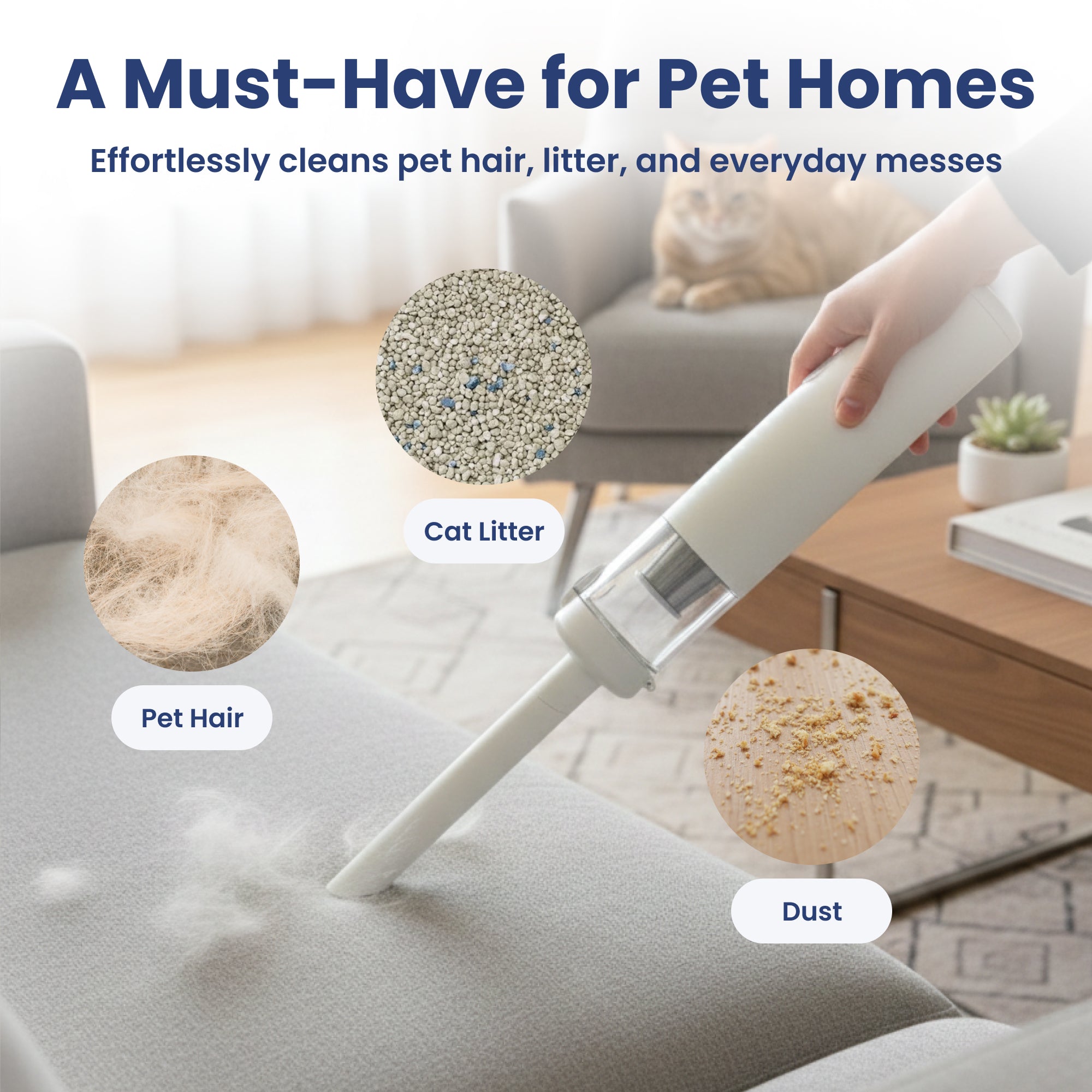 PawsPik® Portable Handheld Vacuum Cleaner