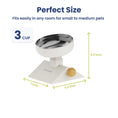 Load image into Gallery viewer, PawsPik® Adjustable Angle & Height Elevated Stainless Steel Dog & Cat Bowl

