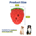 Load image into Gallery viewer, PawsPik® Strawberry Treat Dispensing Enrichment Dog Chew Toy
