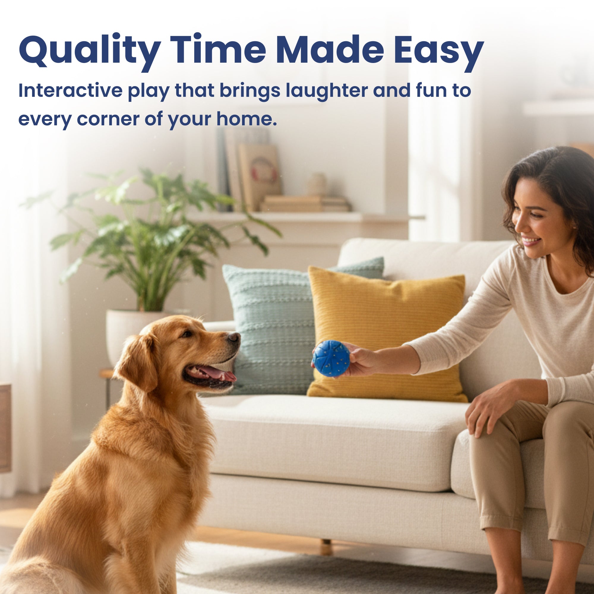 PawsPik® Smart Bounce Interactive Dog Toy