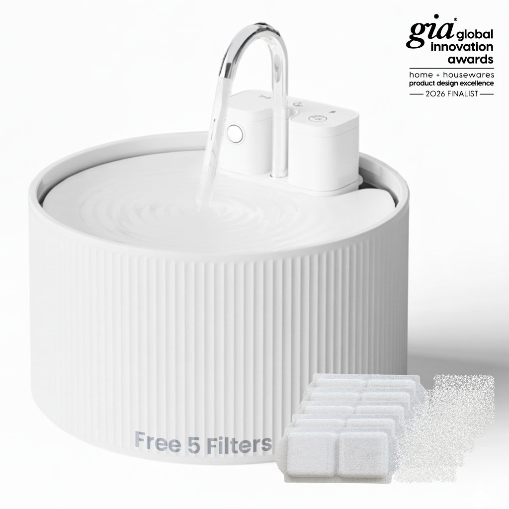 PawsPik® CeramiFlow Ceramic Cat Water Fountain