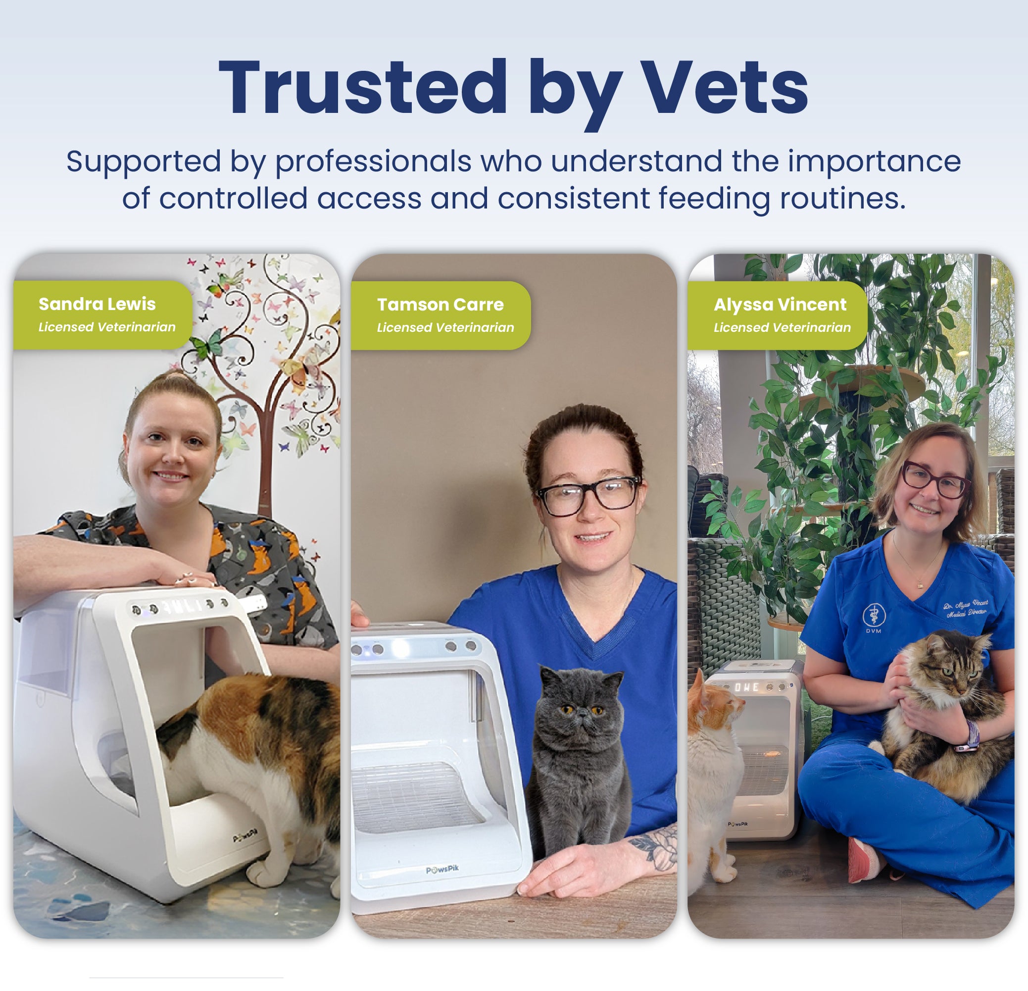 PawsPik® Automatic Microchip RFID Pet Feeder