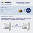 Load image into Gallery viewer, PawsPik® Automatic Microchip RFID Pet Feeder
