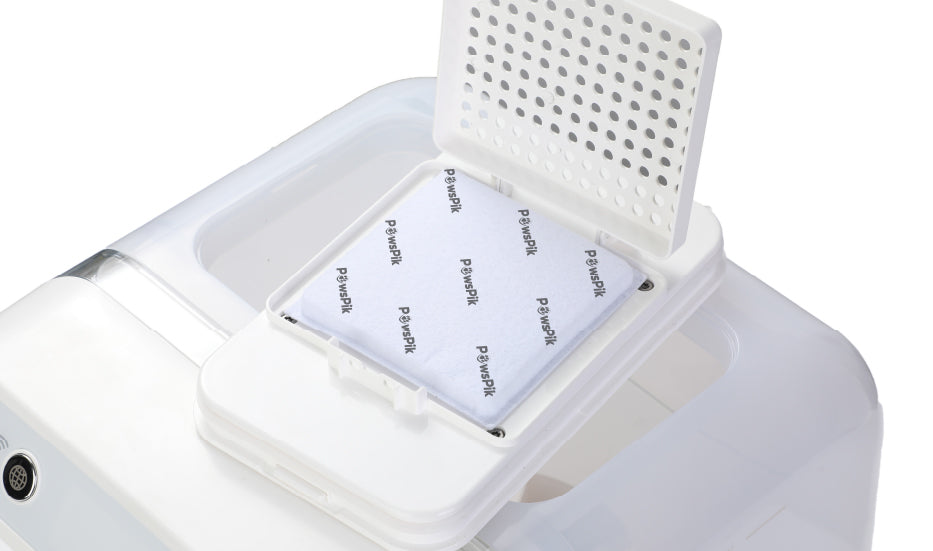 Image representing desiccant bag of PawsPik Pet Feeder.