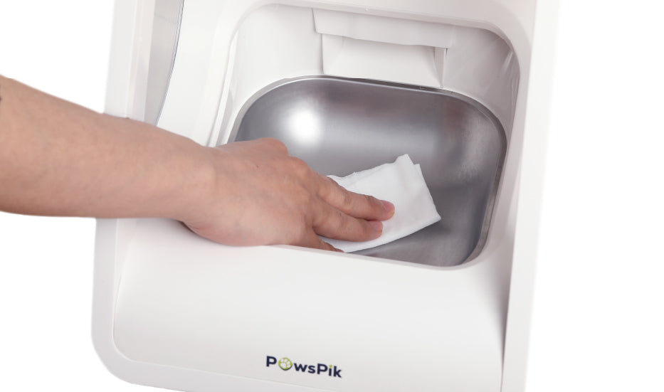 Image representing “Easy to clean” feature of PawsPik Automatic Pet Feeder.
