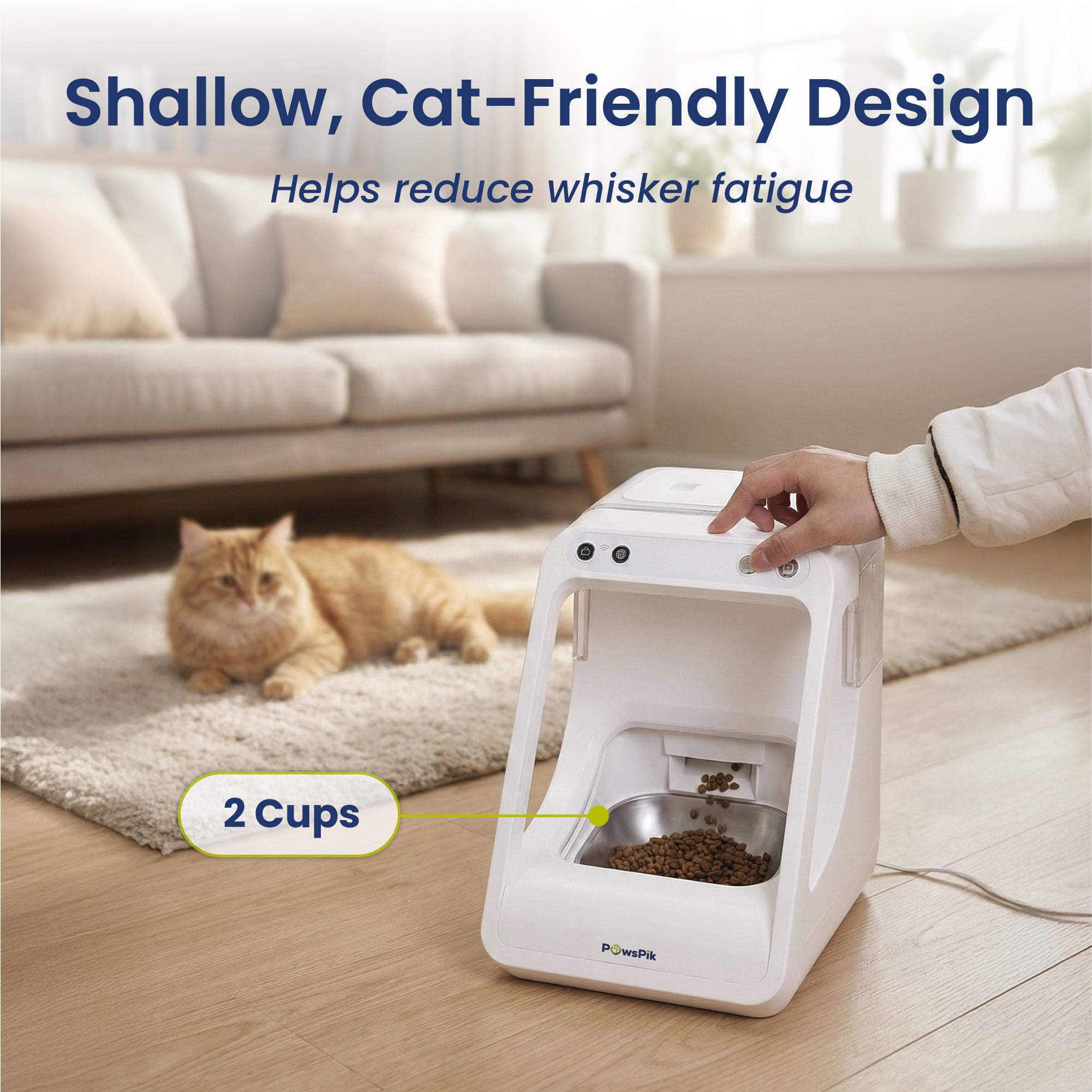 PawsPik® Microchip Feeder Replacement Stainless Steel Bowl