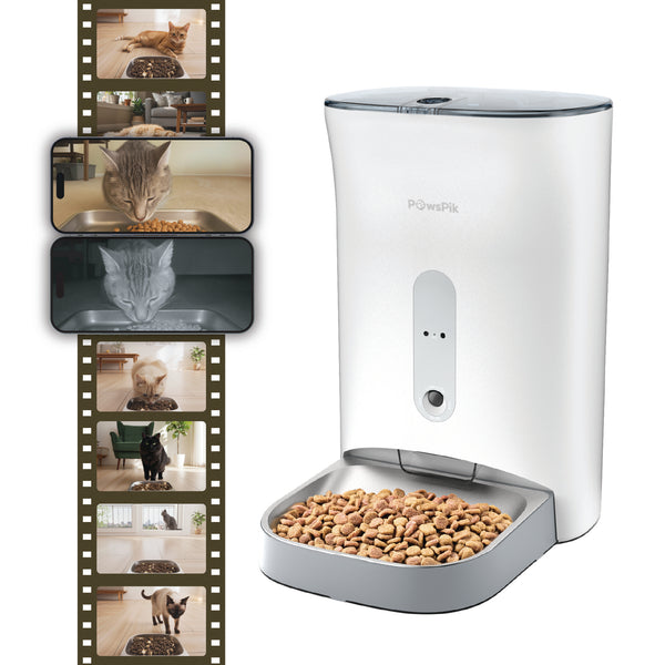 PawsPik® NutriWatch Automatic Cat Feeder with Camera