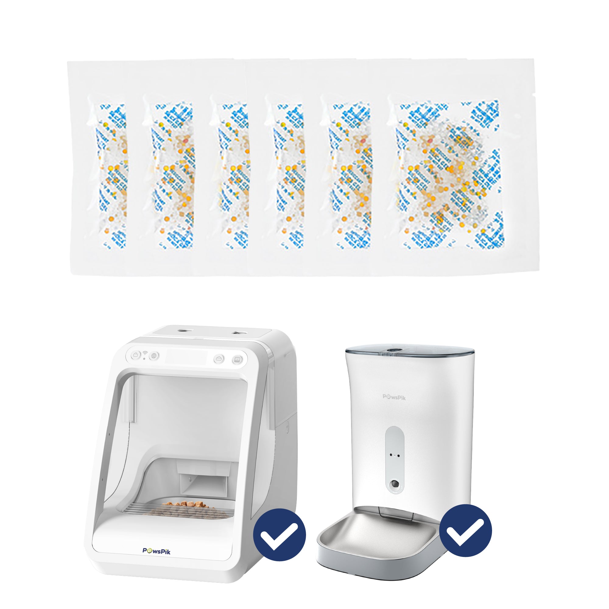 PawsPik® Desiccant Bag Refill for Automatic Microchip RFID Pet Feeder