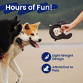 Load image into Gallery viewer, Frisbee Tough 2 in 1 Tug-of-War Disc Dog Toy Light Weight
