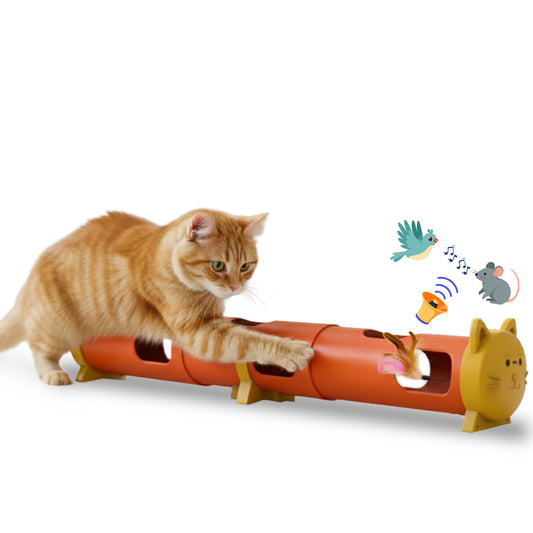 PawsPik® Electric Feather Teaser-Tube Cat Toy