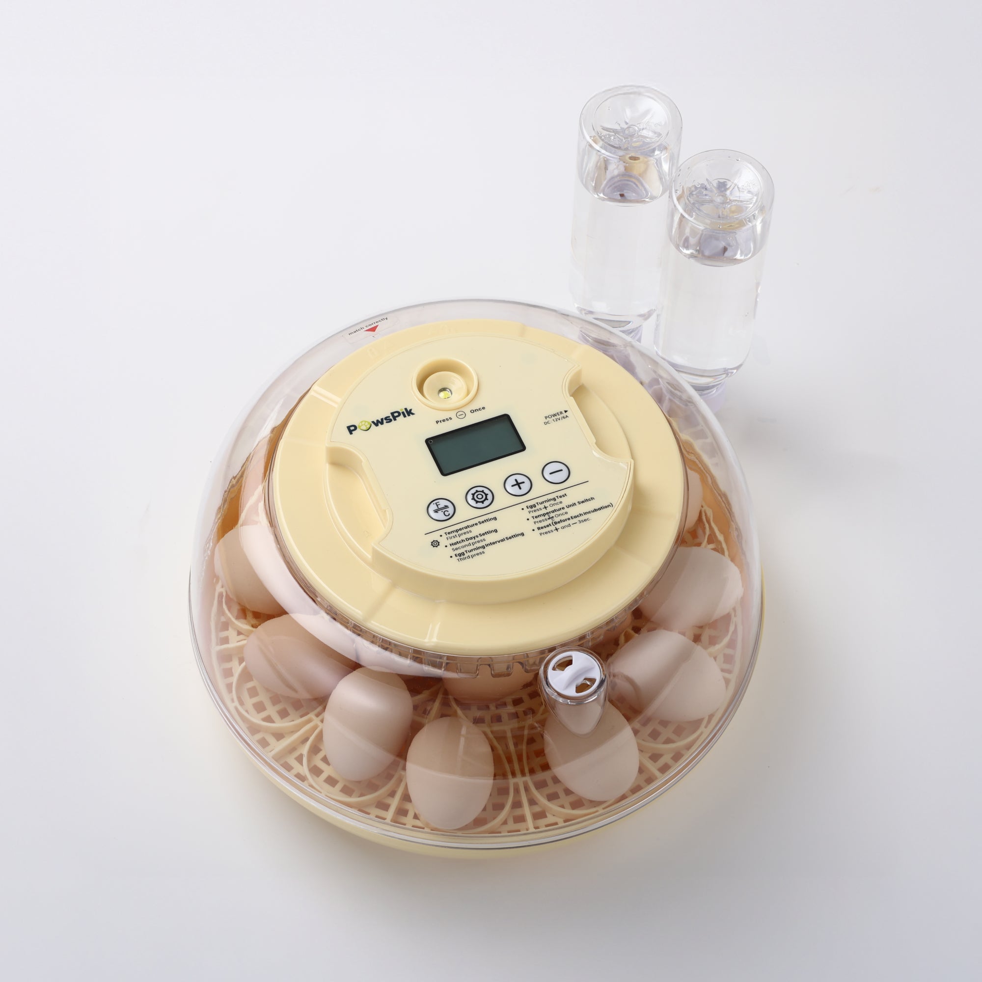 PawsPik® Automatic 18 Egg Smart Incubator