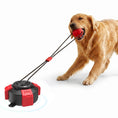 Load image into Gallery viewer, PawsPik® Interactive Tug & Pull Dog Toy with Suction Base
