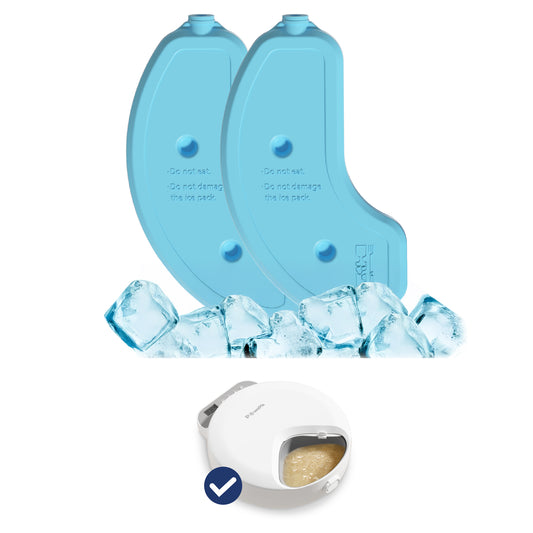 PawsPik® Smart 4-Meal Automatic Dog & Cat Feeder, Replacement Ice Packs, 2 Count