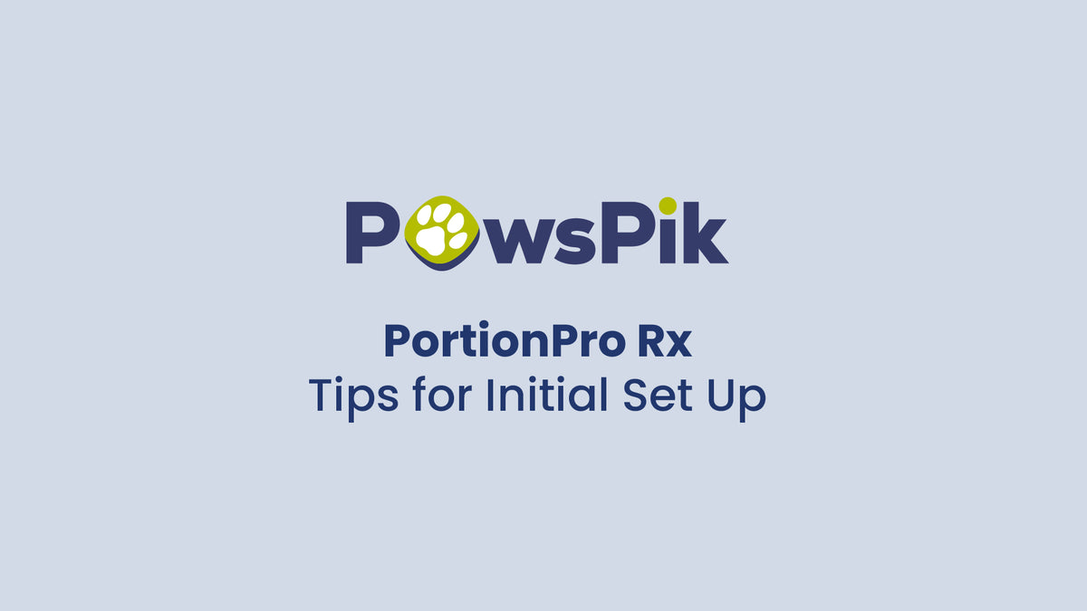 Informational video on how to setup the portionpro rx at home